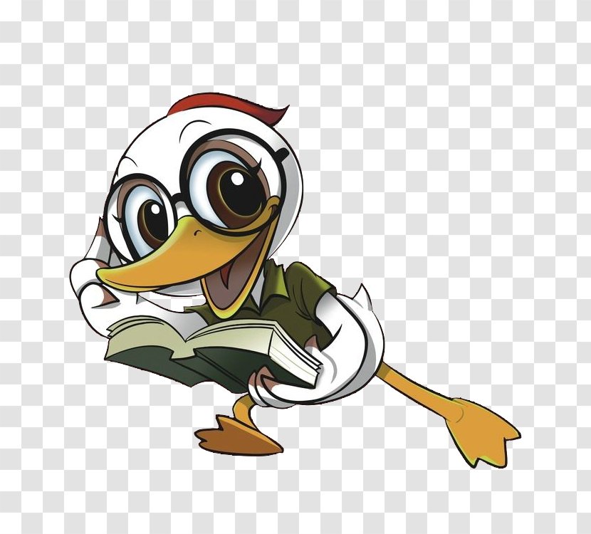 Donald Duck Clip Art - Penguin - Reading The Ducks Transparent PNG