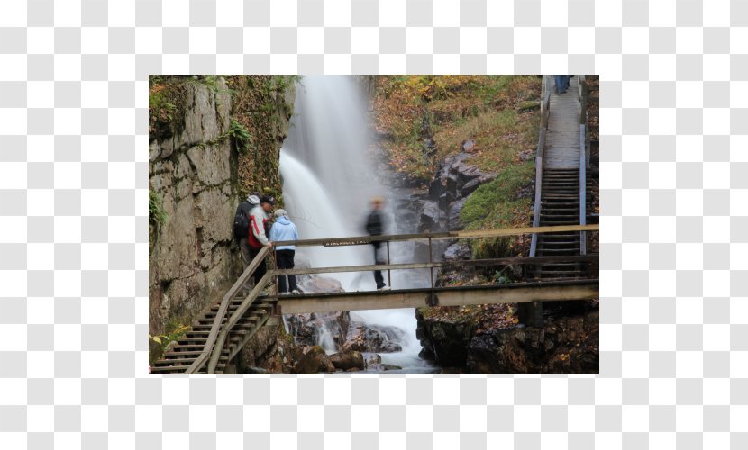 Franconia Notch Mount Liberty The Flume Waterfall - Recreation - Park Transparent PNG