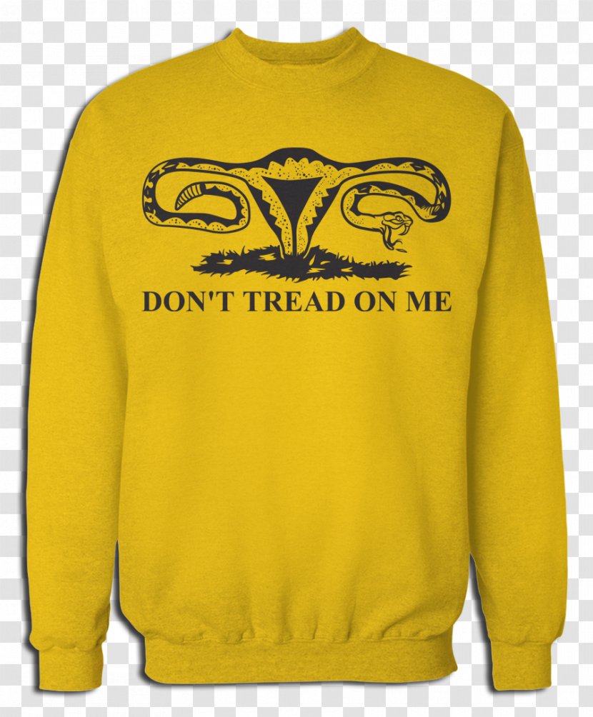 Long-sleeved T-shirt Sweater - Longsleeved Tshirt - Dont Tread On Me Transparent PNG