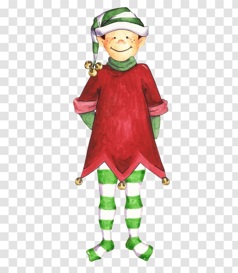 Santa Claus Christmas Elf Clip Art - Boy Transparent PNG