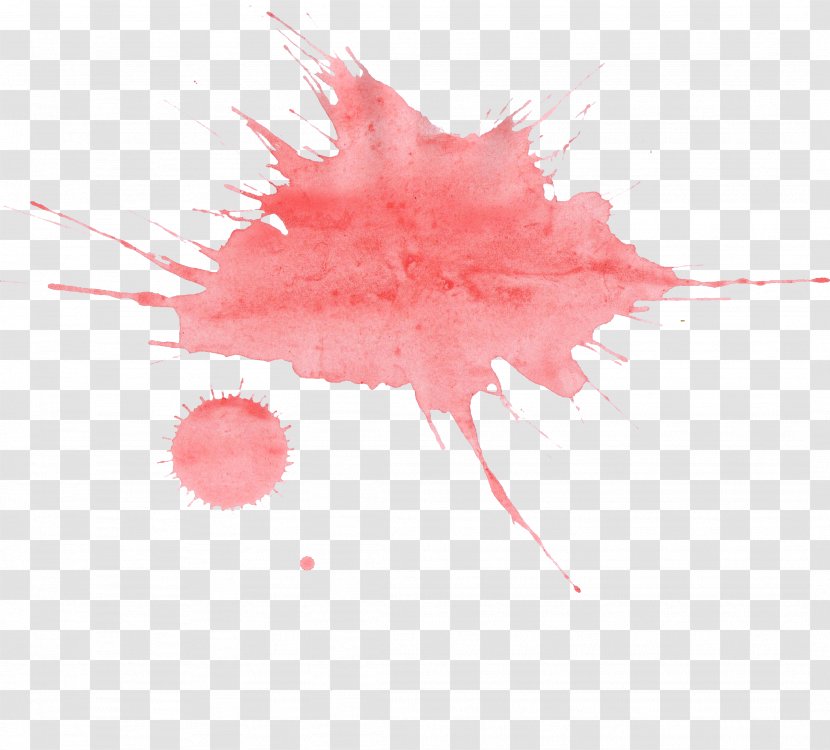 Watercolor Painting Art Red - Color Transparent PNG
