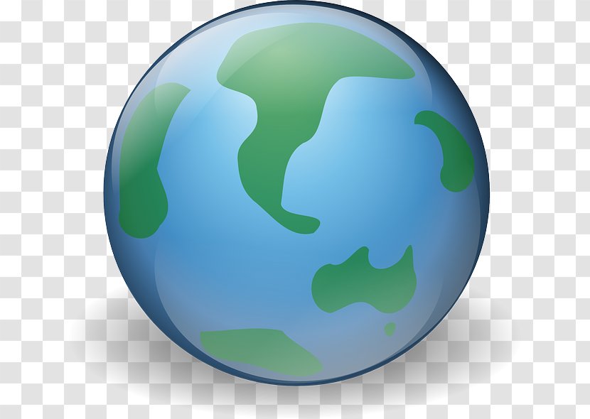 Earth Clip Art - Green - World Scenery Transparent PNG