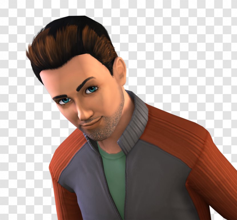 The Sims 3 4 Wikia, Inc. - Hairstyle - Handsome Transparent PNG