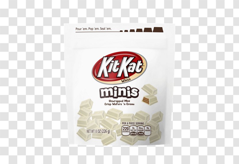 Chocolate Bar White KIT KAT Wafer Cream - Snickers - Kit Kat Transparent PNG