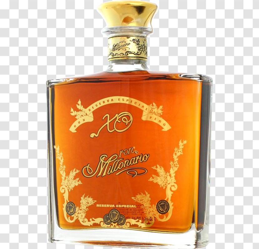 Ron Millonario XO Reserva Especial Dark Rum Liqueur Whiskey Liquor - Solera Transparent PNG