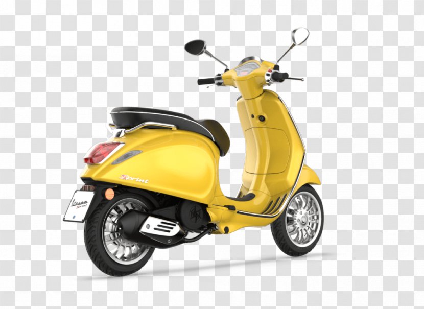 Scooter Vespa 400 Motorcycle Accessories Sprint - Aircooled Engine Transparent PNG