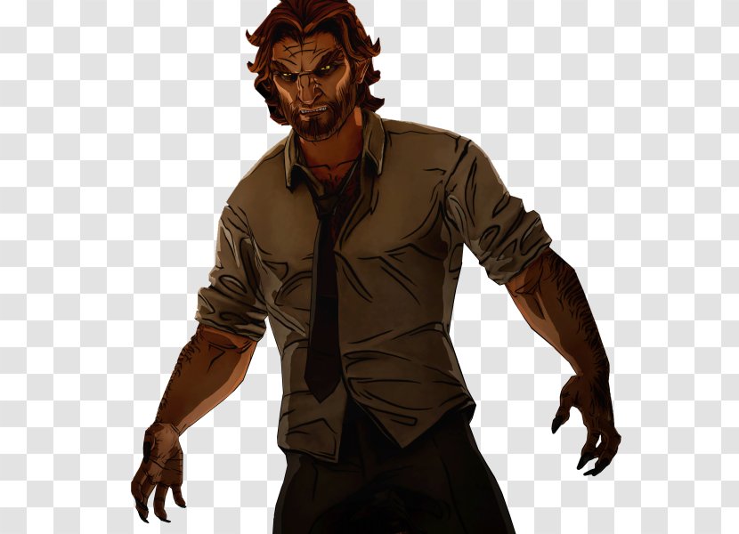 The Wolf Among Us Gray PlayStation 3 Big Bad Bigby - Rendering Transparent PNG
