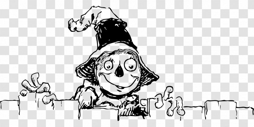 The Scarecrow Of Oz Wonderful Wizard Land - Silhouette - Cartoon Transparent PNG