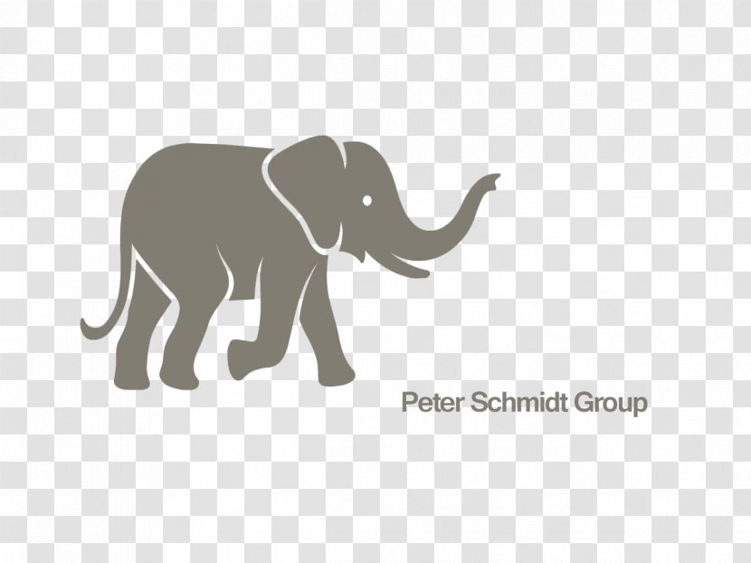 Logo Peter Schmidt Group Business Brand - African Elephant - Design Transparent PNG