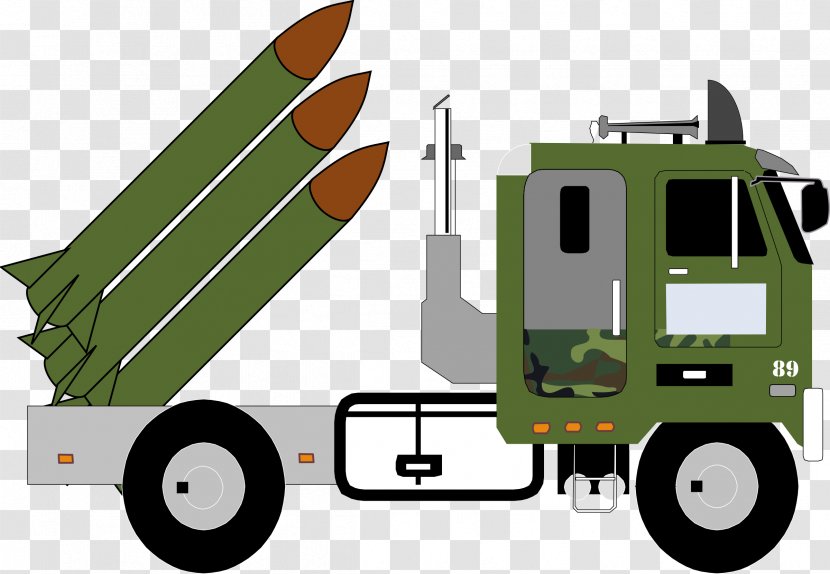 Car Missile Vehicle Nuclear Weapon Clip Art - Scud Transparent PNG