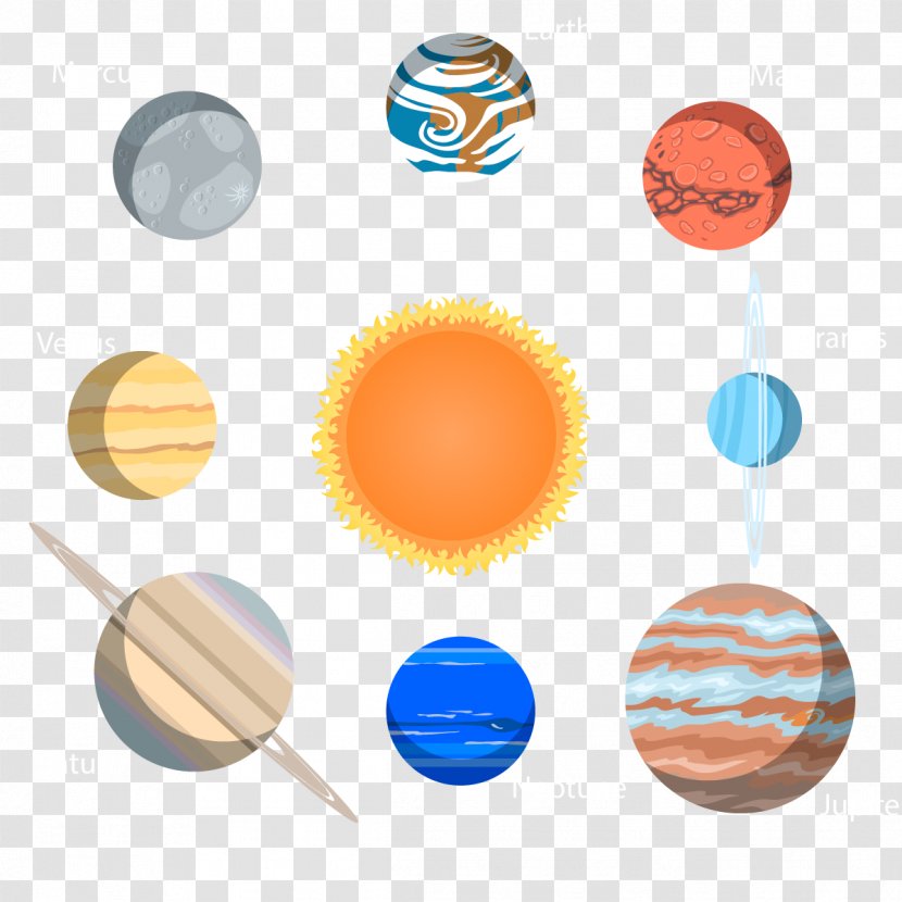 Earth Solar System Clip Art - Pattern - Vector Transparent PNG