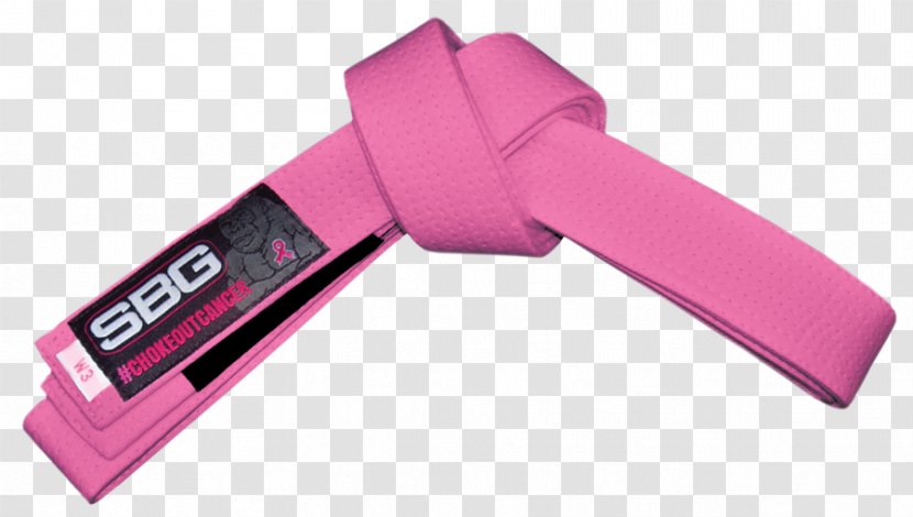 T-shirt Pink Black Belt Brazilian Jiu-jitsu Transparent PNG