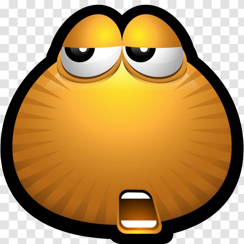 Emoticon Yellow Beak Smile - Emotion - Brown Monsters 46 Transparent PNG