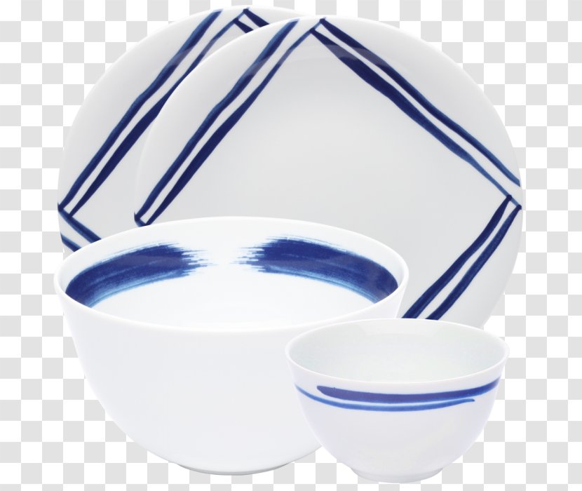 Cobalt Blue Bowl Plate - Dishware Transparent PNG