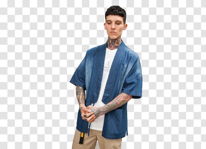 Robe Blazer Kimono Jacket Shirt - Top - Male Transparent PNG