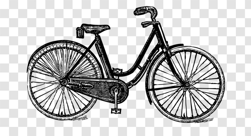 Bicycle Pedals Wheels Vintage Road - Frames - Bike Transparent PNG