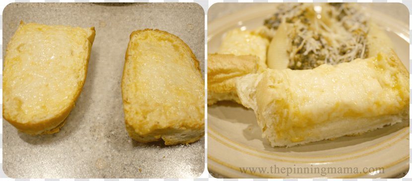Garlic Bread Cornbread The Stinking Rose Dish - Food Transparent PNG