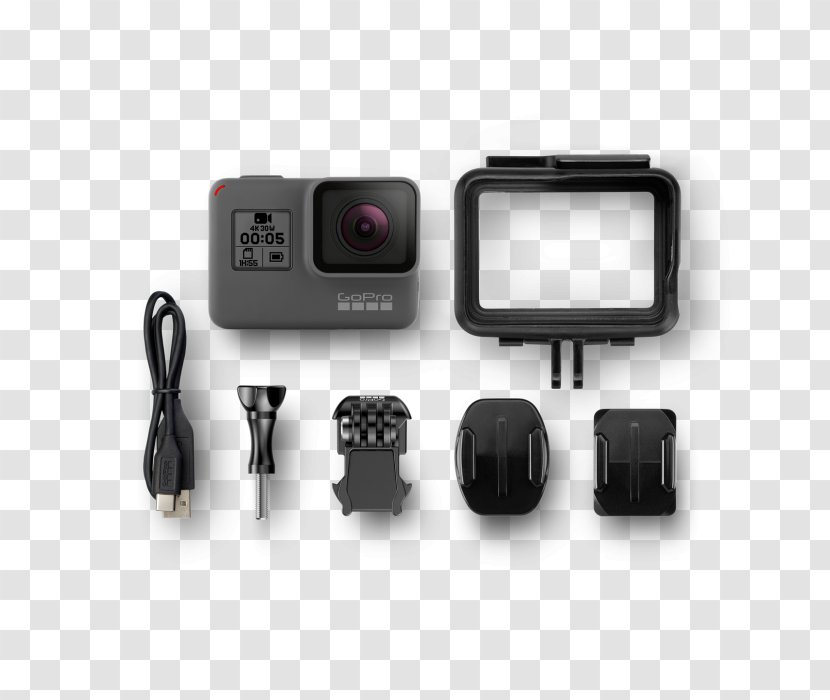 GoPro Karma HERO6 HERO5 Black Camera - Accessory Transparent PNG