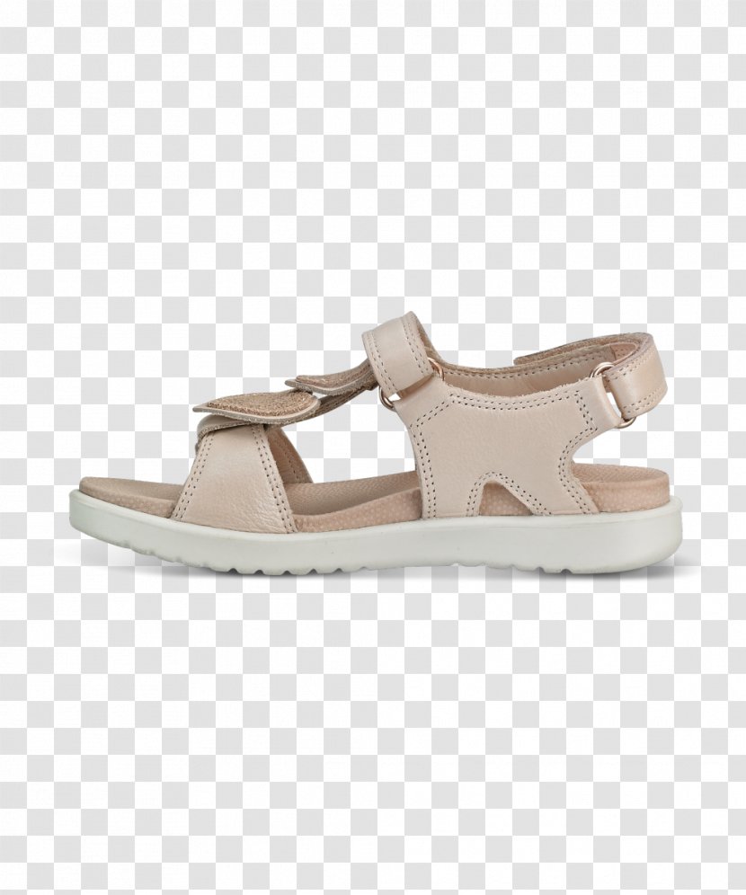 Slide Sandal Shoe Beige Walking Transparent PNG