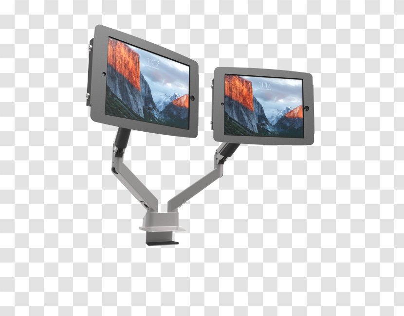 Computer Monitors Monitor Mount Flat Display Mounting Interface Articulating Screen Video Electronics Standards Association - Technology Transparent PNG