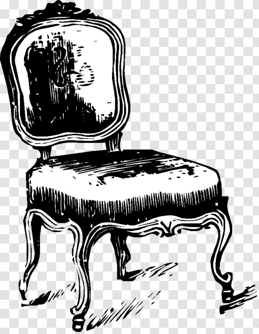Stock.xchng Clip Art Interior Design Services Furniture Image - Black And White - Chair Transparent PNG