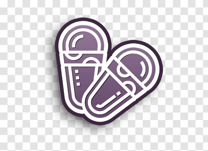 Spa Element Icon Slipper Icon Sandals Icon Transparent PNG