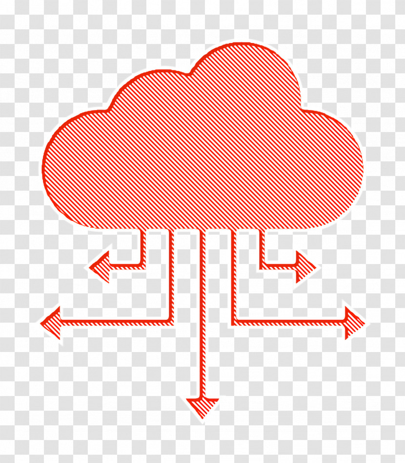 Data Icons Icon Arrows Icon Cloud Icon Transparent PNG