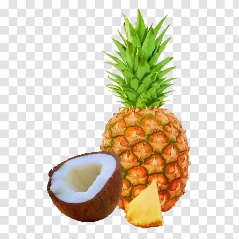 Juice Upside-down Cake Pineapple Fruit Bromelain - Diet Food Transparent PNG
