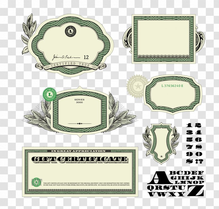Money Banknote United States Dollar - Element - Banknotes Decorative Elements Transparent PNG