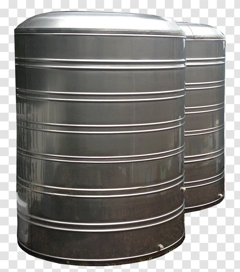 Stainless Steel Water Tank Rainwater Harvesting Transparent PNG