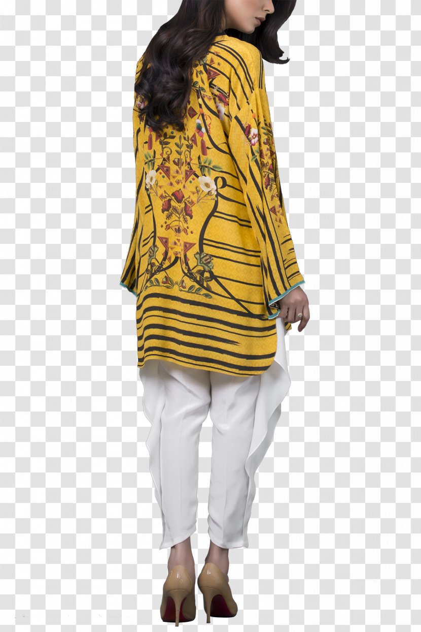 Costume Shoulder Blouse Sleeve - Silk Print Transparent PNG