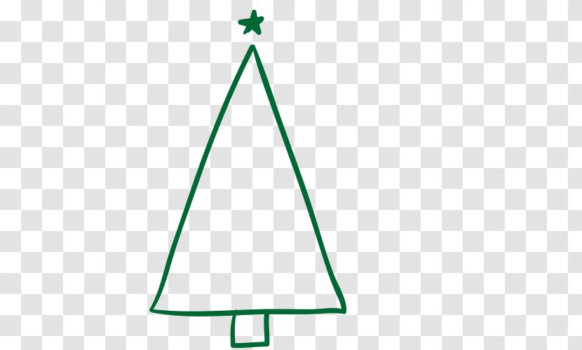 stick figure christmas tree