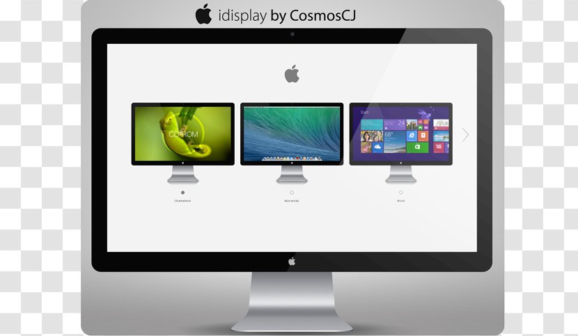 Computer Monitors Personal Multimedia Electronics - Apple Thunderbolt Display Transparent PNG