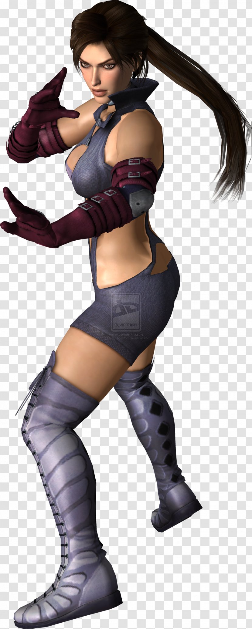 Lara Croft Tomb Raider Character Shoe Hip - Heart Transparent PNG