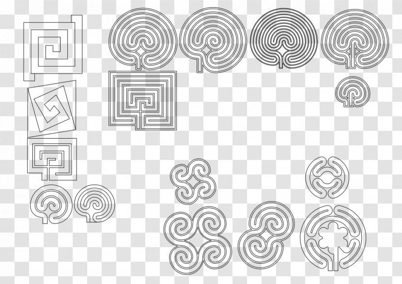 Graphic Design Logo - Point - Labyrinth Transparent PNG