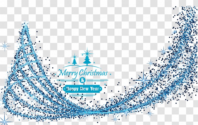 Christmas Light - Water - Gorgeous Glow WordArt Vector Transparent PNG