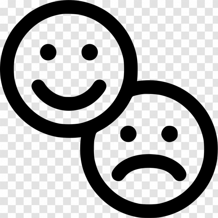 Smiley Happiness Sadness - Emotion - Feedback Customers Transparent PNG