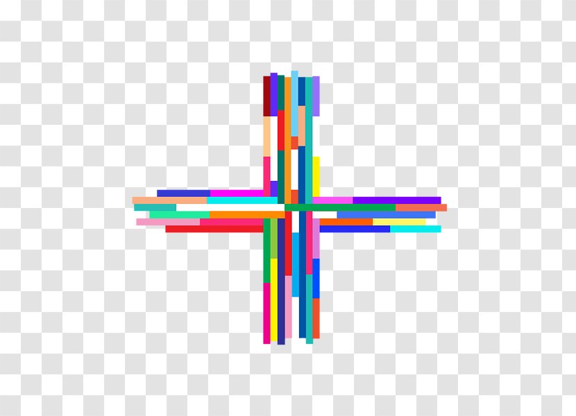 Line - Cross - Design Transparent PNG