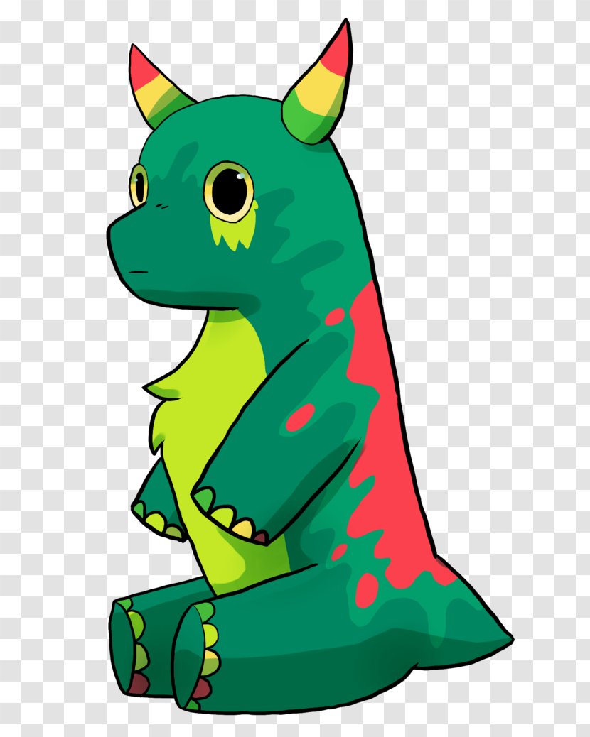 Clip Art Illustration Cartoon Animal Legendary Creature - Green - Atc Ecommerce Transparent PNG