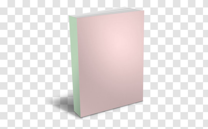 Rectangle - Pink M - Book. Template. Box Transparent PNG