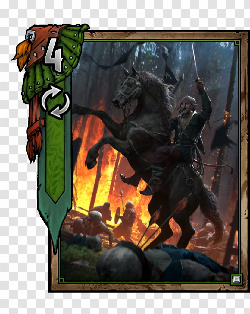 Gwent: The Witcher Card Game 3: Wild Hunt Wiki Elf - 3 - Vanguard Transparent PNG