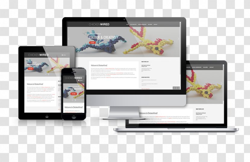 Web Design Digital Marketing - Showcase Transparent PNG