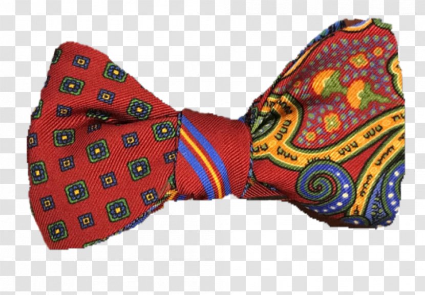 Bow Tie - Necktie - Red Silk Transparent PNG