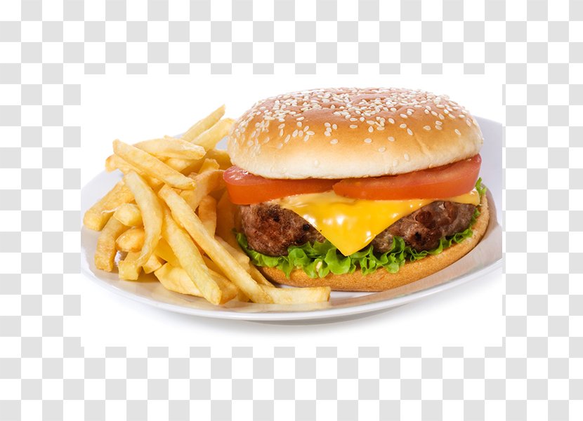 Cheeseburger Hamburger French Fries Club Sandwich Gyro - Grilling - Menu Transparent PNG