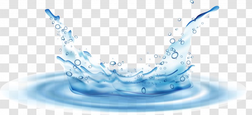 Water Drop Splash - Police Officer - Ripples Transparent PNG