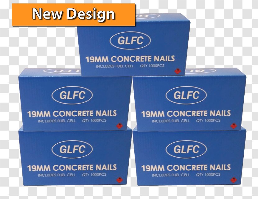 Box Concrete Packaging And Labeling Nail Carton - Fuel Transparent PNG