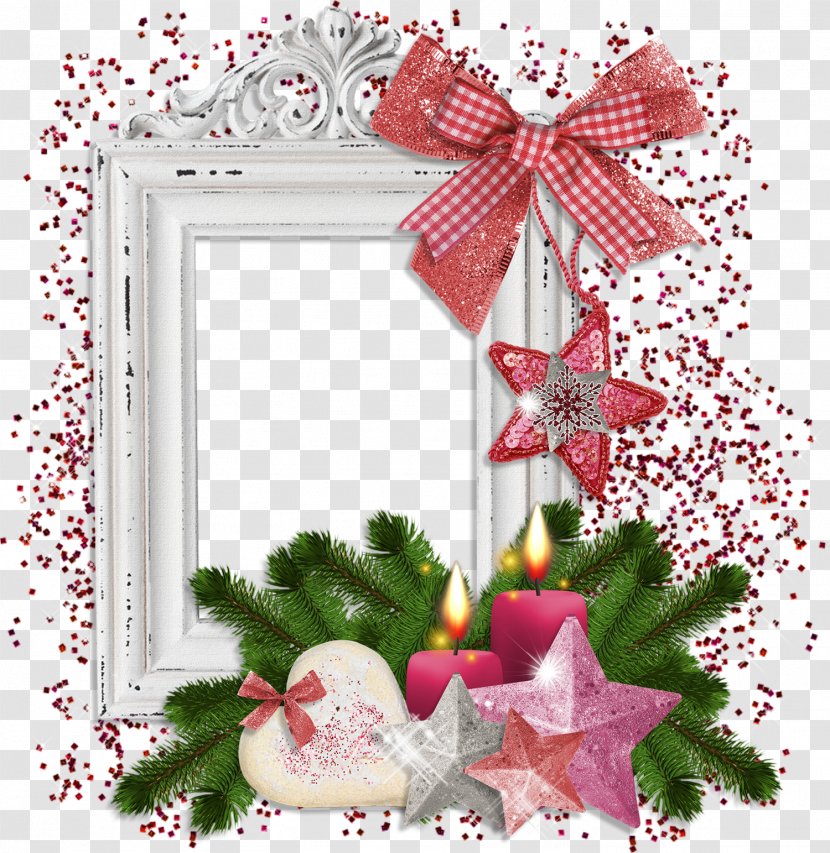 Picture Frames Christmas Ornament Ansichtkaart New Year - Photography - Easter Frame Transparent PNG