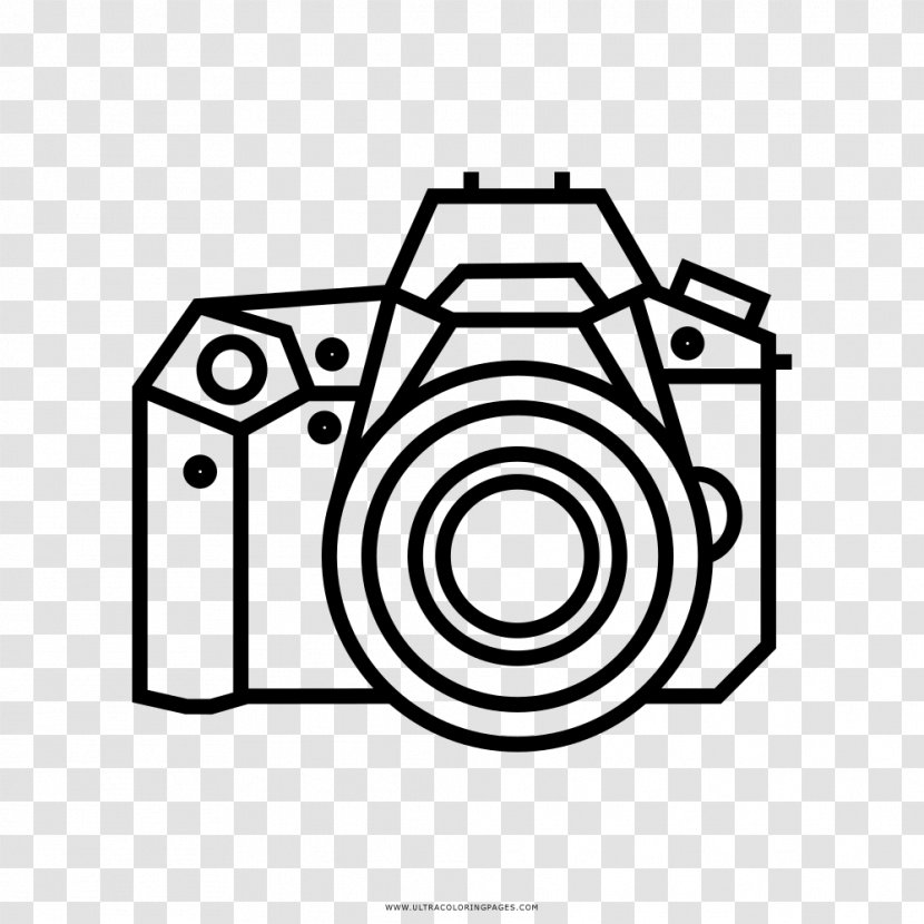 Digital SLR Cameras Drawing Photography - Rectangle - Camera Transparent PNG