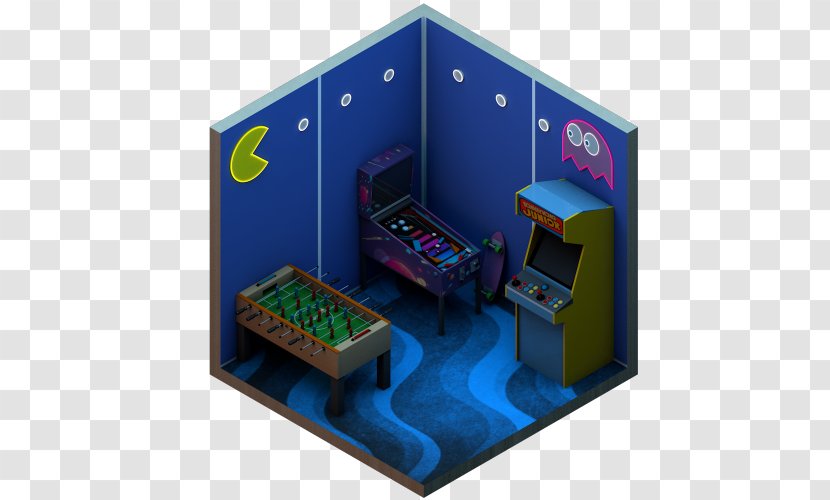 Low Poly Isometric Graphics In Video Games And Pixel Art Digital Cinema 4D - Game - 80s Arcade Transparent PNG