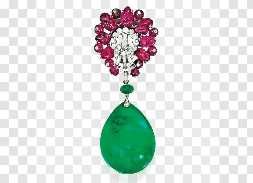 Earring Emerald Brooch Diamond Jewellery - Body Jewelry - Earrings Transparent PNG